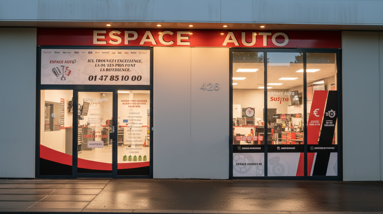 Magasin Espace Auto 92